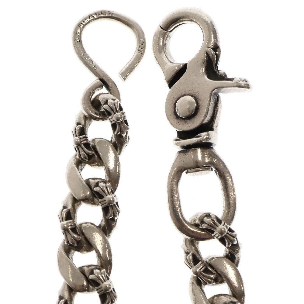 CHROME HEARTS(クロムハーツ) FANCY SHORT-S/1クリップショートファンシー ウォレットチェーン シルバー BCA076