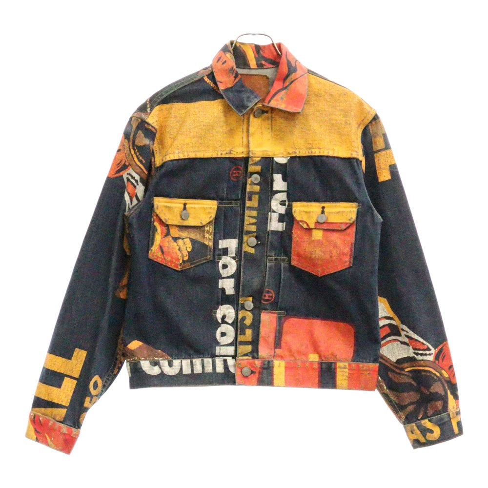 Levi's VINTAGE CLOTHING(リーバイス ビンテージ クロージング) 507XX 2nd復刻 バナープリント デニムジャケット トラッカージャケット Gジャン インディゴ 70507-XX