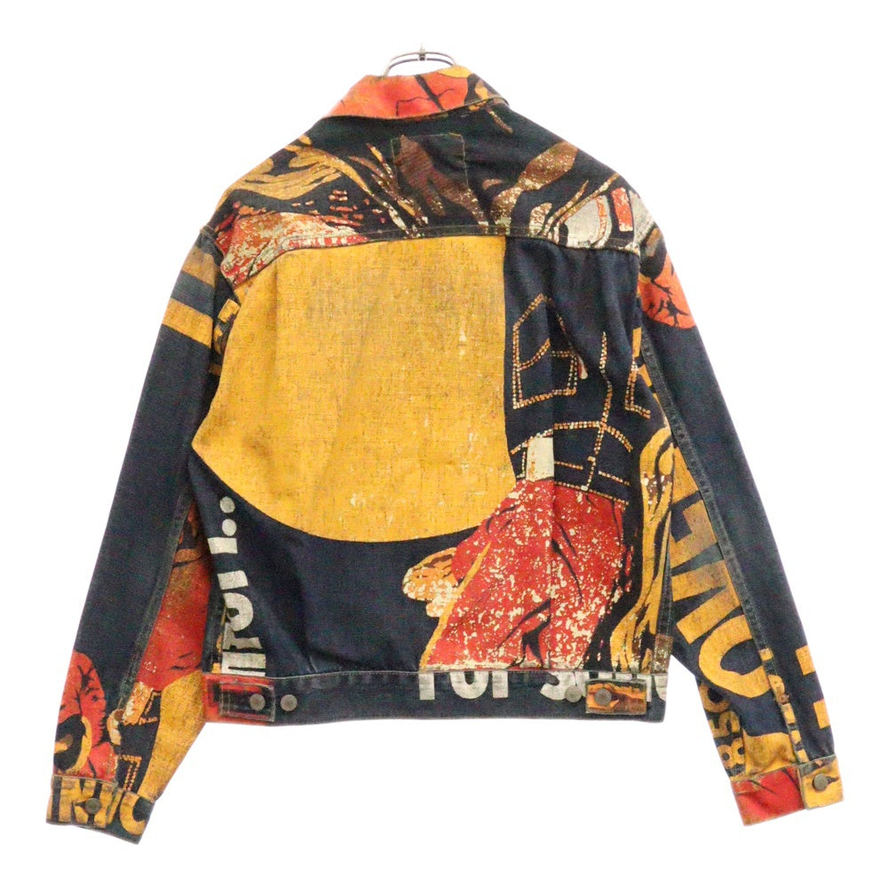Levi's VINTAGE CLOTHING(リーバイス ビンテージ クロージング) 507XX 2nd復刻 バナープリント デニムジャケット トラッカージャケット Gジャン インディゴ 70507-XX