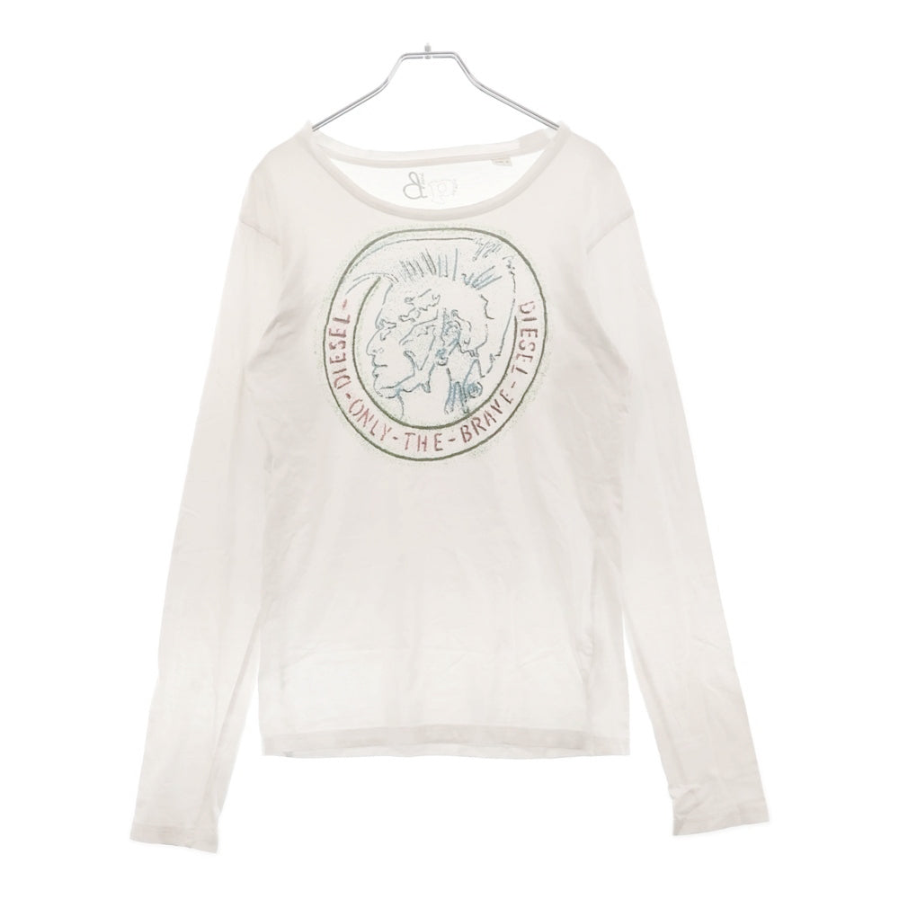 DIESEL(ディーゼル) フロントロゴ 長袖シャツ カットソー
