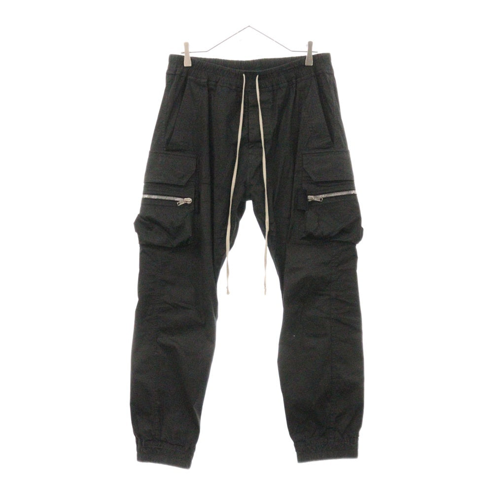 Rick Owens(リックオウエンス) 24AW MASTODON CARGO RU02D6396-TE マストドン カーゴパンツ ブラック