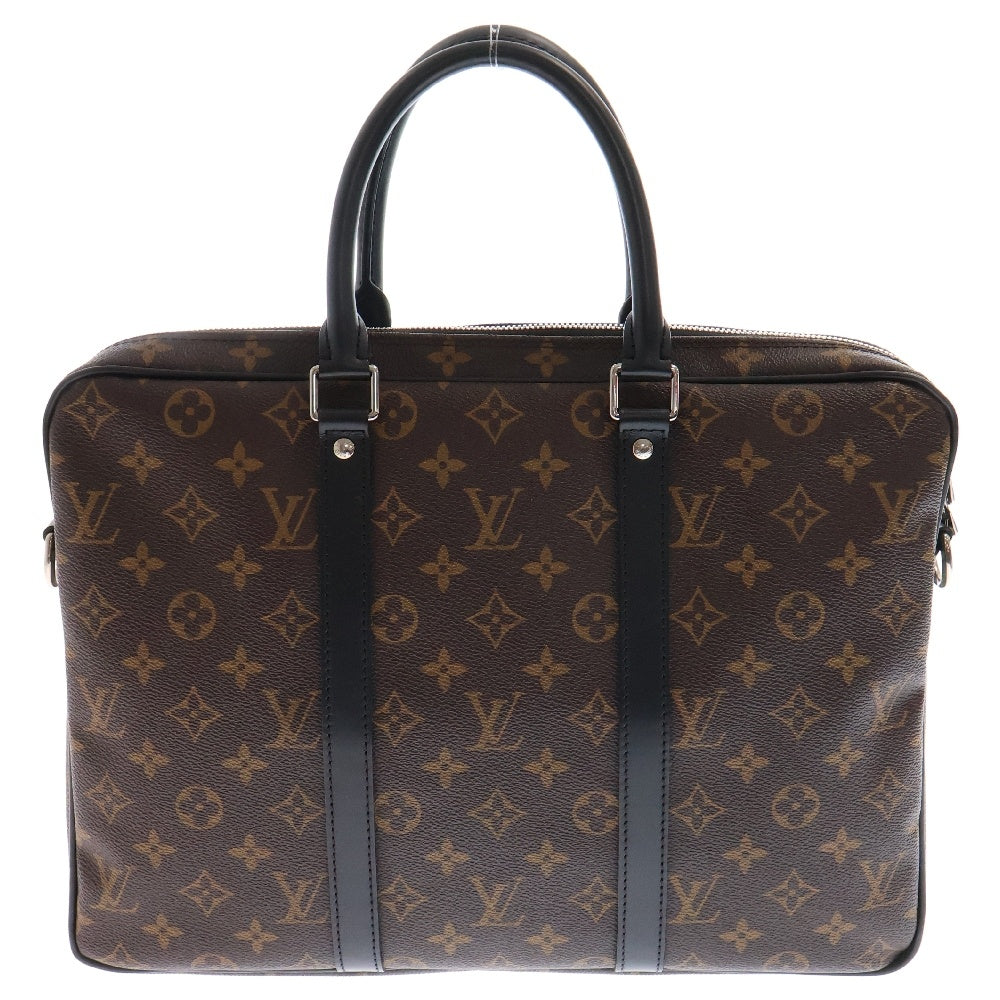 LOUIS VUITTON(ルイヴィトン) モノグラム マカサーPDV PM ビジネスバッグ M52005 ブラウン
