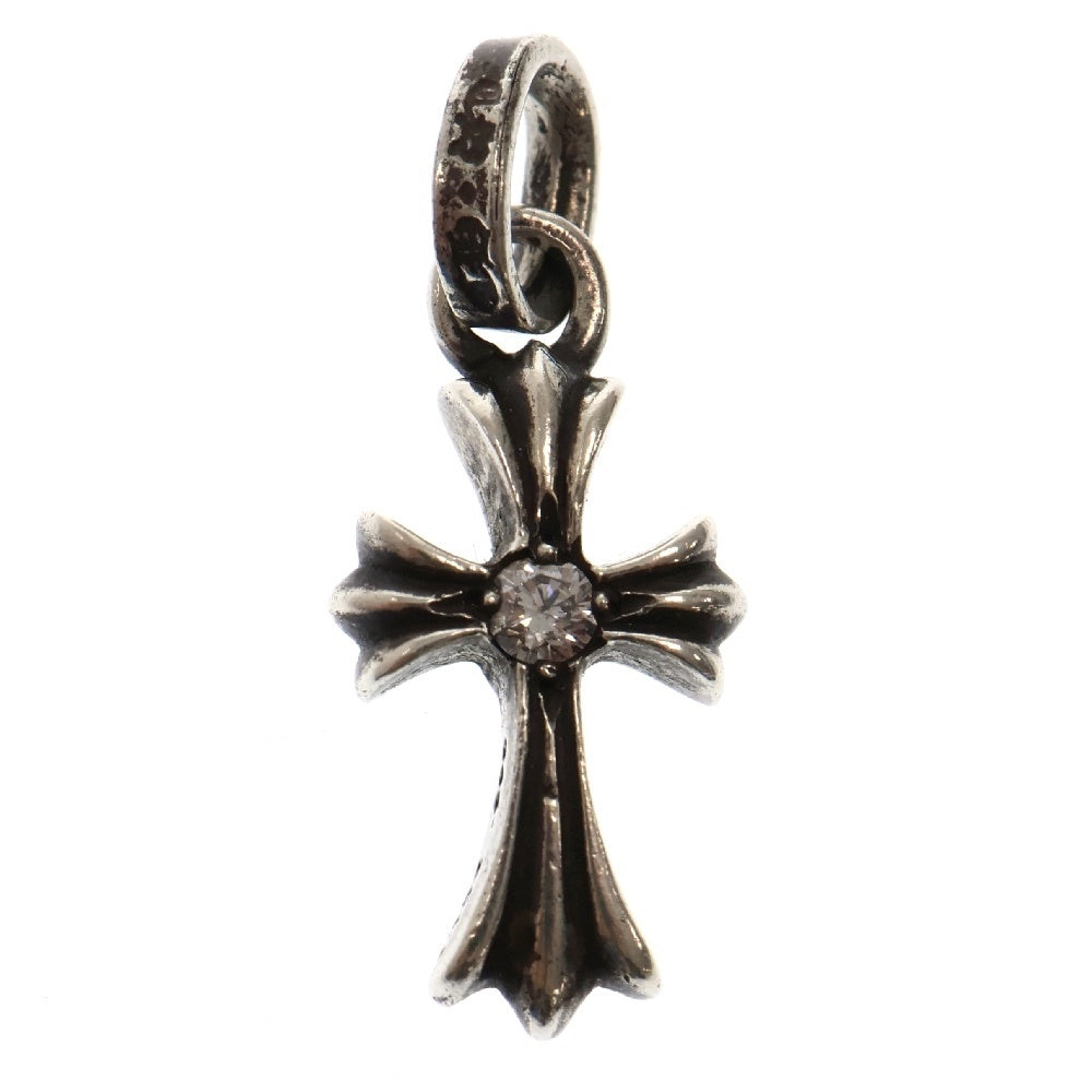 CHROME HEARTS(クロムハーツ) CRS BBYFAT DMND ベイビーファット 両面1ダイヤ ペンダントトップ シルバー BCA238