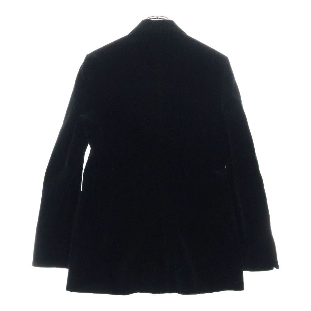 LOUIS VUITTON(ルイヴィトン) 24AW ベルベット スクールボーイ ブレザー 裏地モノグラム ベロア ジャケット ブラック RW242WB WPKF FRVE27