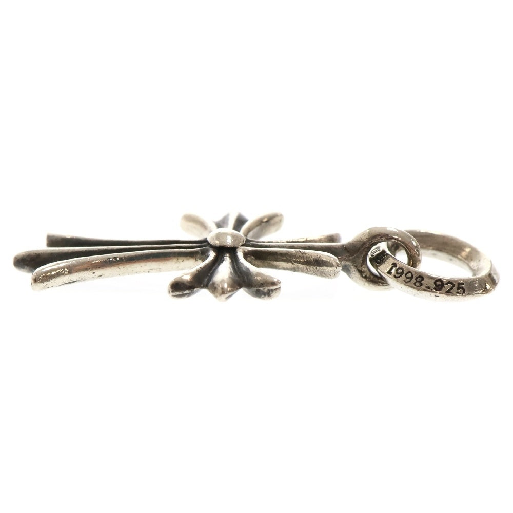 CHROME HEARTS(クロムハーツ) TINY CH CROSS タイニーCHクロス チャーム ネックレストップ シルバー BCA382