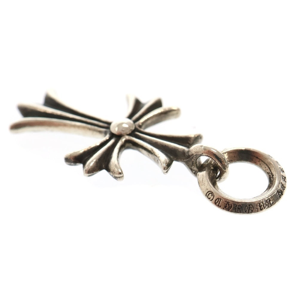 CHROME HEARTS(クロムハーツ) TINY CH CROSS タイニーCHクロス チャーム ネックレストップ シルバー BCA382