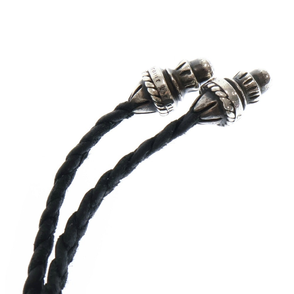 CHROME HEARTS(クロムハーツ) CH CRS SMLスモールCHクロス BC ボロチップブレイド ネックレス シルバー BCA220