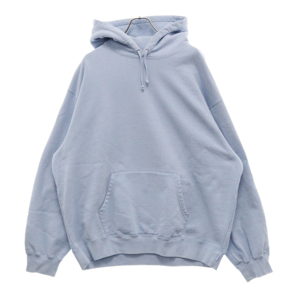 SUPREME(シュプリーム) 24AW Satin Applique Hooded Sweatshirt サテンアップリケフードパーカー ライトブルー