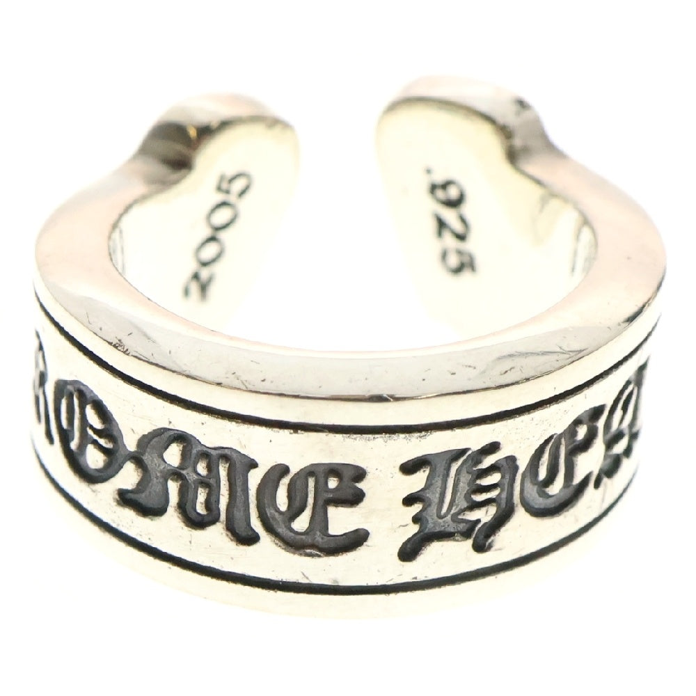 CHROME HEARTS(クロムハーツ) LG SCROLL LABEL ラージスクロールラベル リング シルバーBCA383