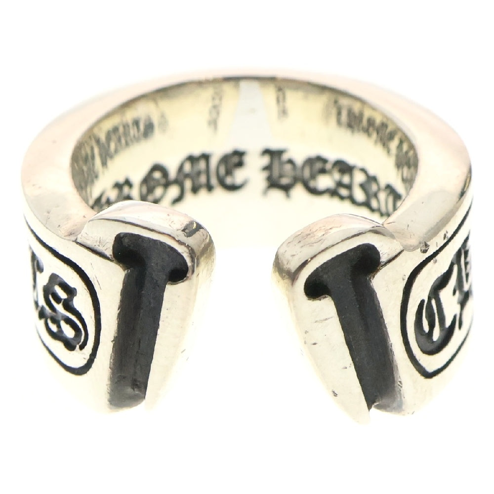 CHROME HEARTS(クロムハーツ) LG SCROLL LABEL ラージスクロールラベル リング シルバーBCA383