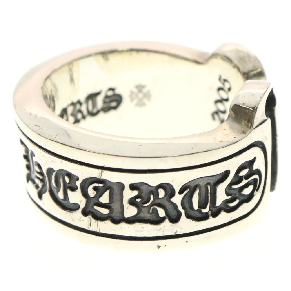 CHROME HEARTS(クロムハーツ) LG SCROLL LABEL ラージスクロールラベル リング シルバーBCA383