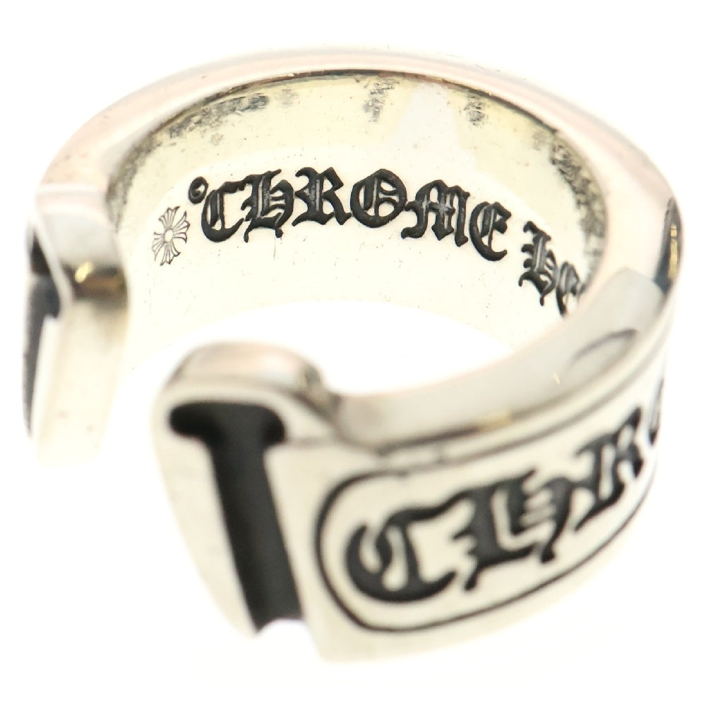 CHROME HEARTS(クロムハーツ) LG SCROLL LABEL ラージスクロールラベル リング シルバーBCA383