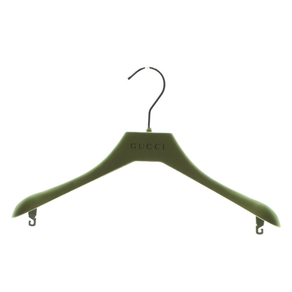 GUCCI(グッチ) マキシ GG ギンガムウール 長袖シャツ 総柄 ブラウン/レッド 756842 ZAOBM