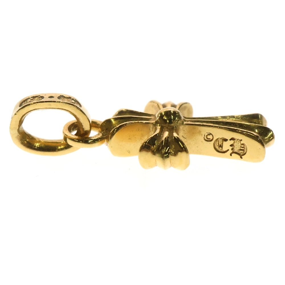 CHROME HEARTS(クロムハーツ) 22K CRS BBYFAT P/DIA ベイビーファットクロス PAVEダイヤ ペンダントトップ ゴールド BCA035
