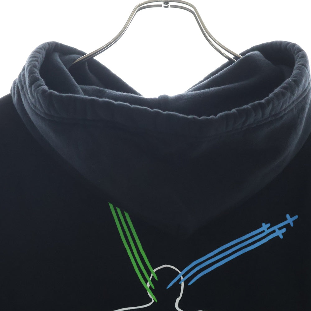CHROME HEARTS(クロムハーツ) MARINA ABRAMOVIC Hoodie マリナ アブラモビッチ バック ロゴプリント プルオーバー パーカー ブラック