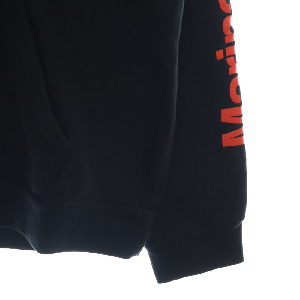 CHROME HEARTS(クロムハーツ) MARINA ABRAMOVIC Hoodie マリナ アブラモビッチ バック ロゴプリント プルオーバー パーカー ブラック