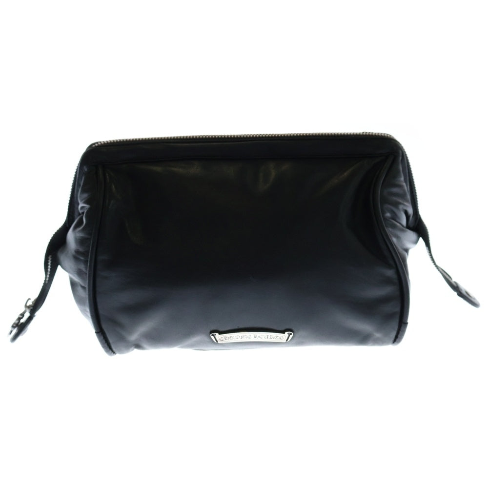 CHROME HEARTS(クロムハーツ) COSMETIC POUCH クロスパッチ付き
