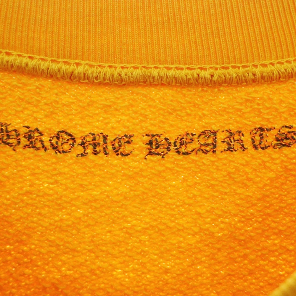 CHROME HEARTS(クロムハーツ) PPO mustard HD SWT MATTY BOY バックプリント クルーネックスウェットトレーナー マスタード
