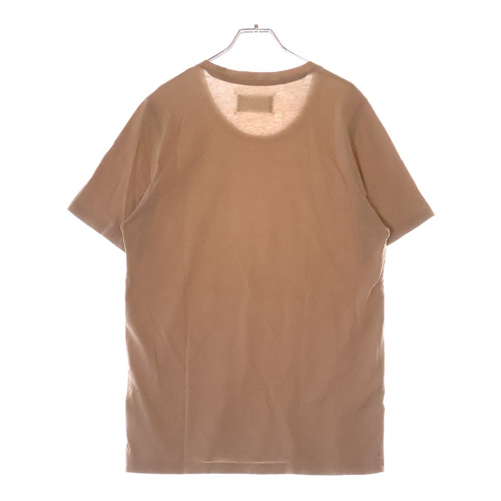 Maison Margiela(メゾンマルジェラ) 15SS コットンクルーネック半袖Tシャツ ベージュ S30GC0504