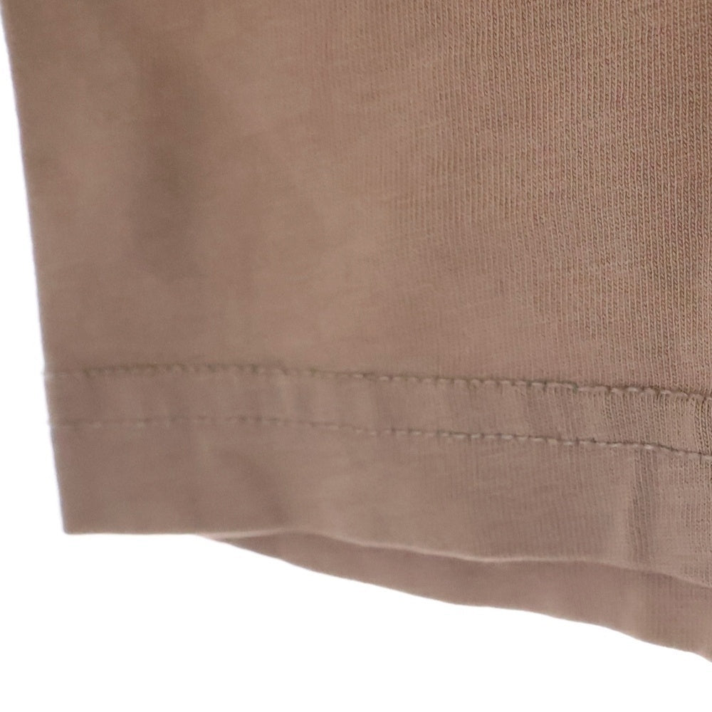 Maison Margiela(メゾンマルジェラ) 15SS コットンクルーネック半袖Tシャツ ベージュ S30GC0504