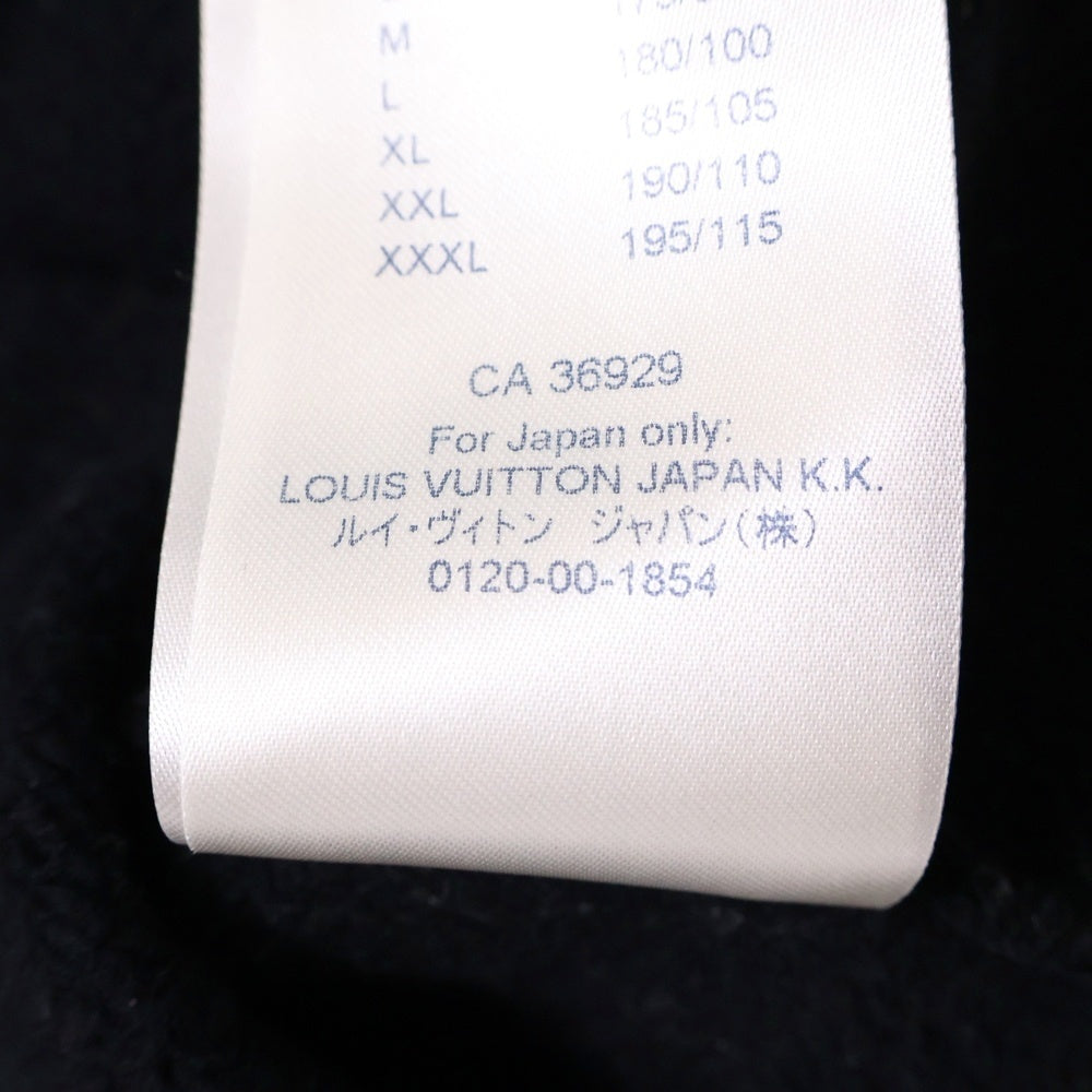 LOUIS VUITTON(ルイヴィトン) 21SS インサイドアウトプルオーバーフーディーパーカー RM211Q NPH HIY48W ブラック
