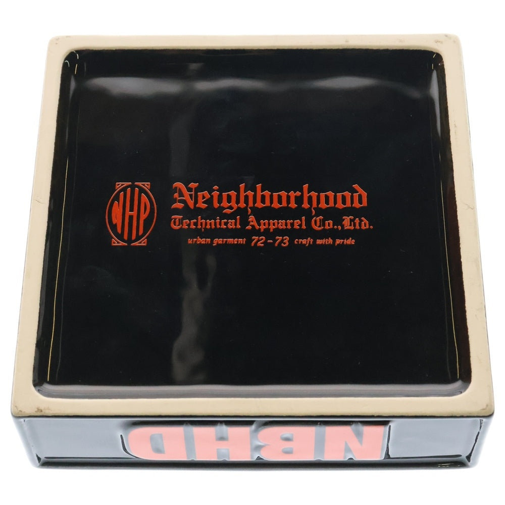 VLONE(ヴィーロン) ×NEIGHBORHOOD INCENSE CHAMBER 283000469018 ネイバーフッド お香立て ブラック/オレンジ ■