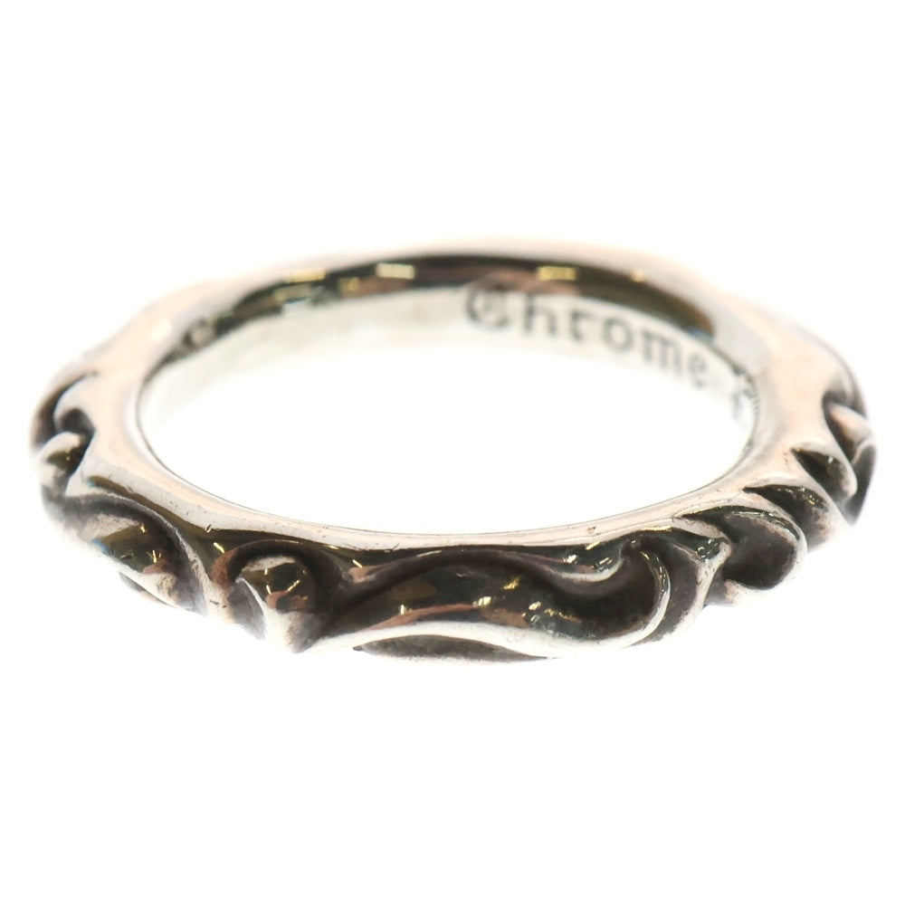 CHROME HEARTS(クロムハーツ) SCRL BAND スクロールバンド リング シルバー BCA351