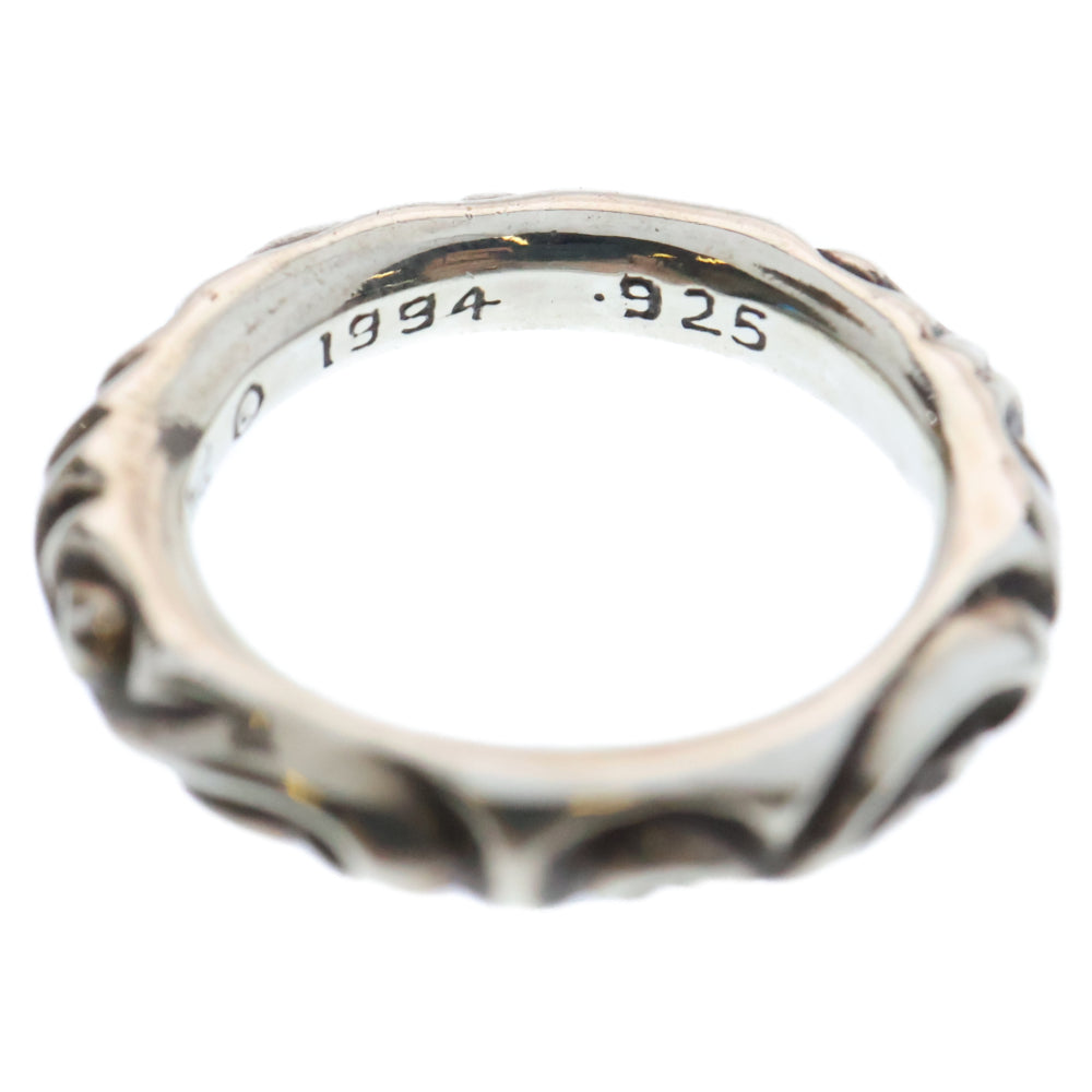 CHROME HEARTS(クロムハーツ) SCRL BAND スクロールバンド リング シルバー BCA351