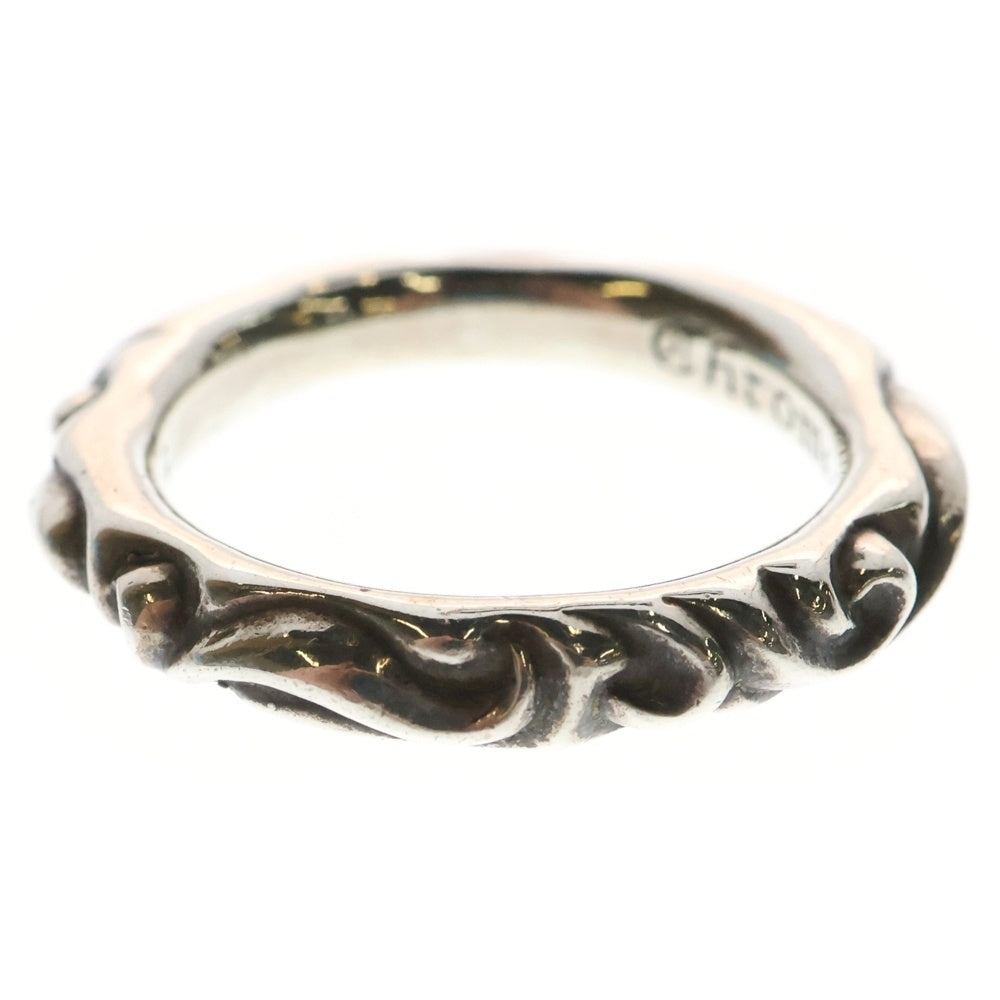 CHROME HEARTS(クロムハーツ) SCRL BAND スクロールバンド リング シルバー BCA351