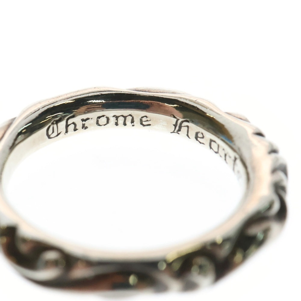 CHROME HEARTS(クロムハーツ) SCRL BAND スクロールバンド リング シルバー BCA351
