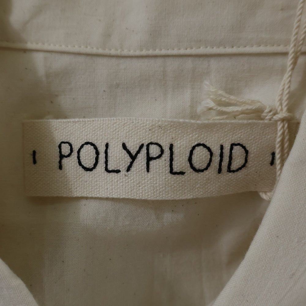 POLYPLOID(ポリプロイド) J JACKET A コットン ジャケット ホワイト 08-A-10