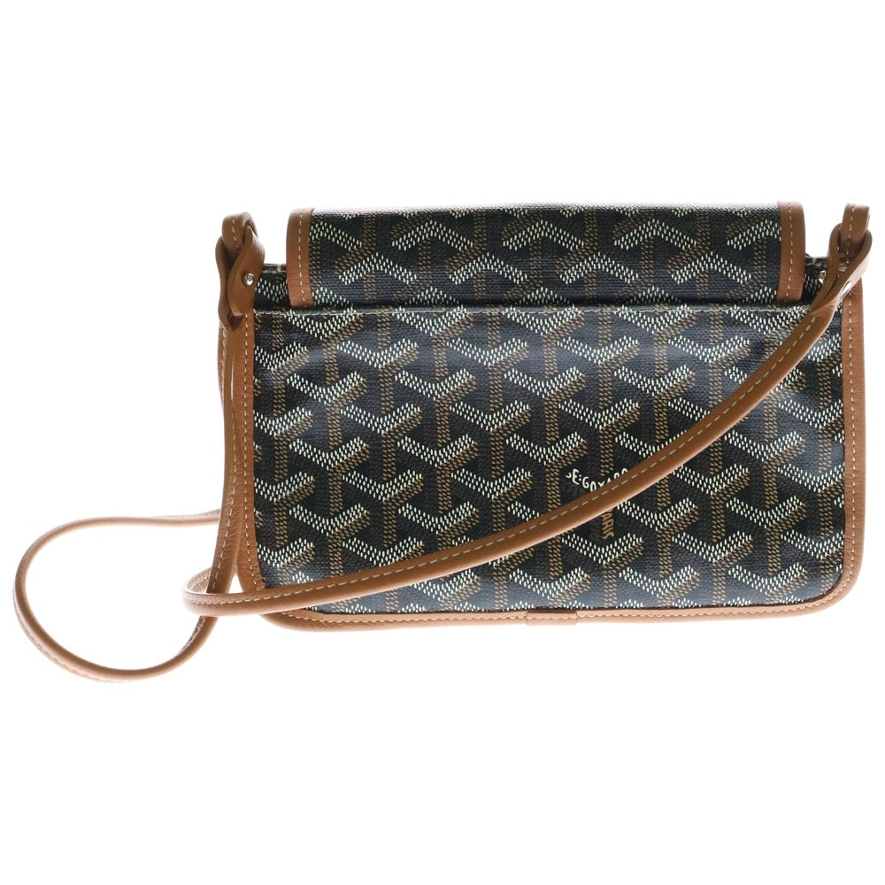 GOYARD(ゴヤール) プリュメ ポーチウォレット ショルダーウォレット ショルダーポシェット ブラック/ブラウン