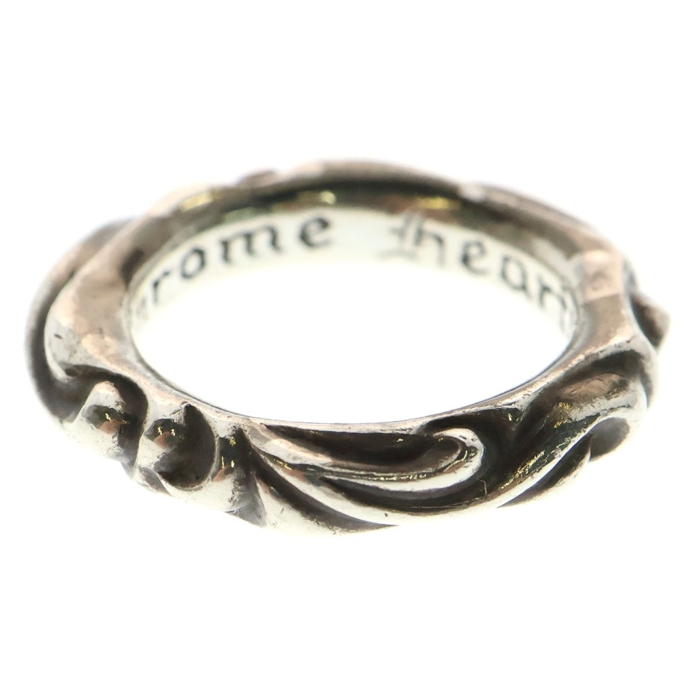 CHROME HEARTS(クロムハーツ) SCRL BAND スクロールバンド リング シルバー BCA351