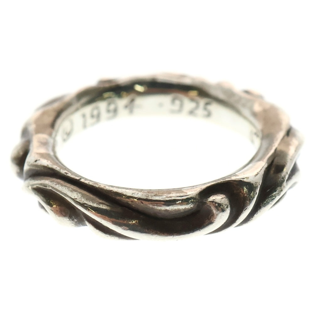 CHROME HEARTS(クロムハーツ) SCRL BAND スクロールバンド リング シルバー BCA351