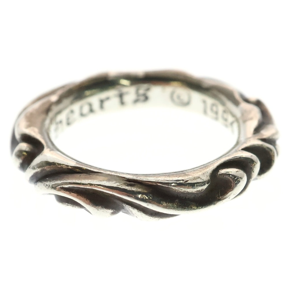 CHROME HEARTS(クロムハーツ) SCRL BAND スクロールバンド リング シルバー BCA351
