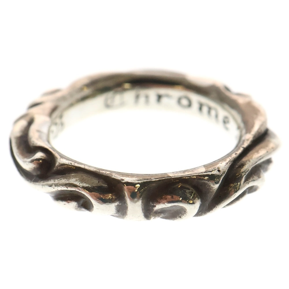 CHROME HEARTS(クロムハーツ) SCRL BAND スクロールバンド リング シルバー BCA351