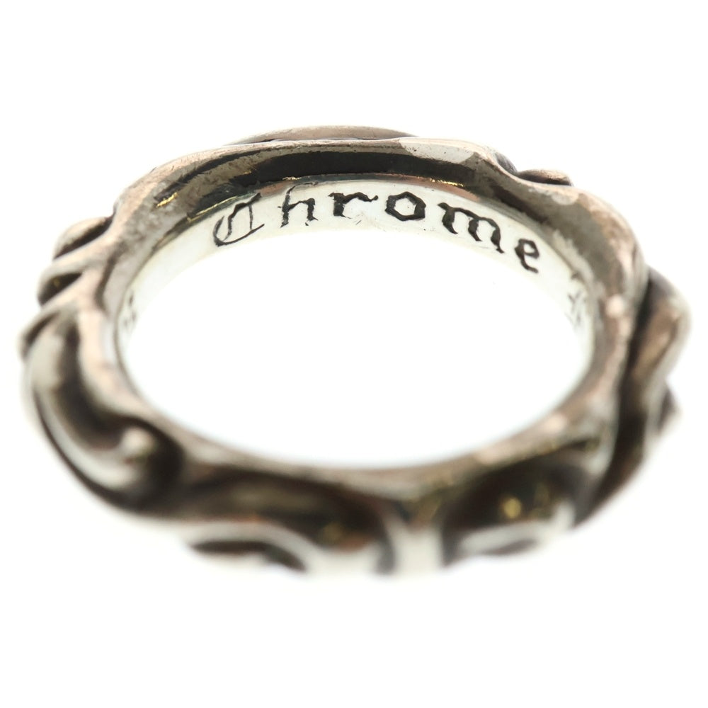 CHROME HEARTS(クロムハーツ) SCRL BAND スクロールバンド リング シルバー BCA351