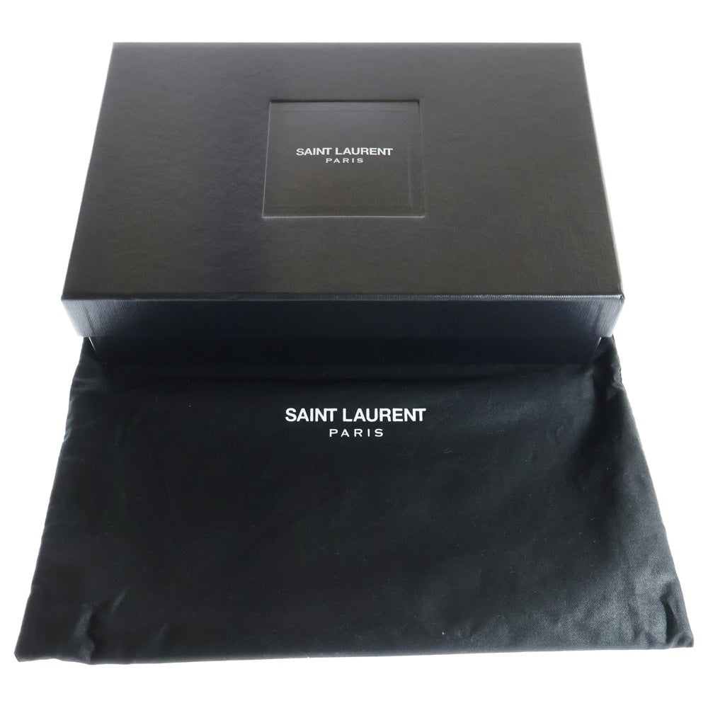 SAINT LAURENT PARIS(サンローランパリ) Yライン レザー クラッチバッグ ブラック 311213