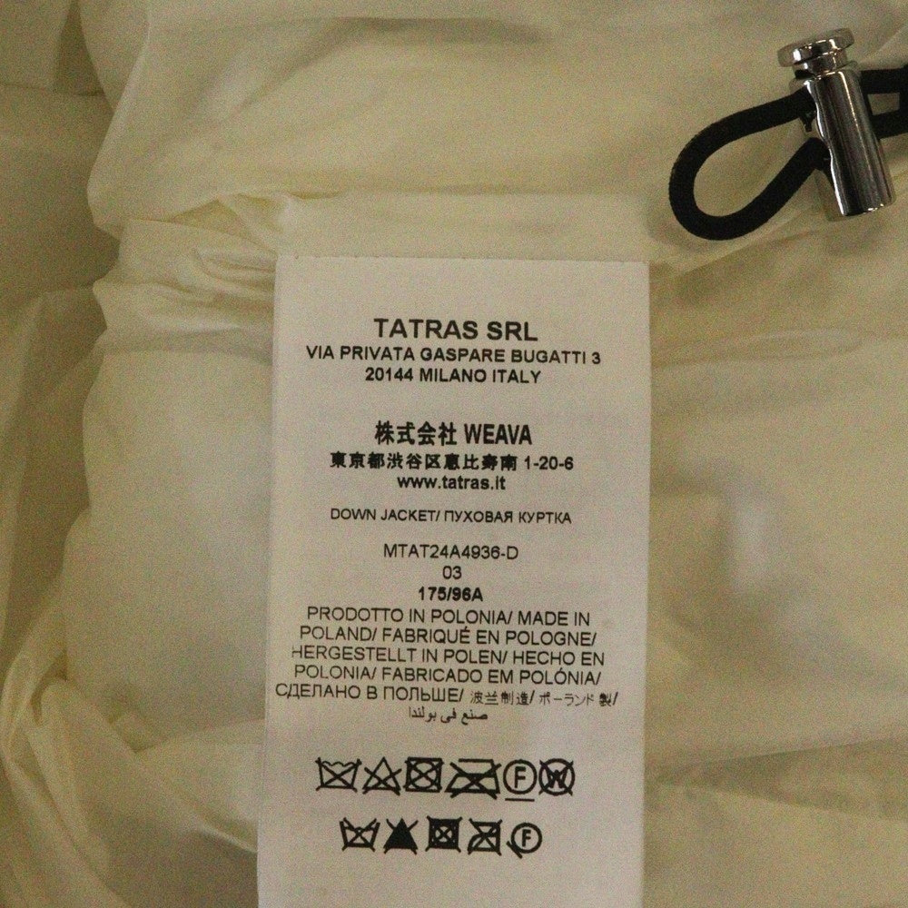 TATRAS(タトラス) SABINO サビーノ 中綿ダウンジャケット アウター ホワイト MTAT24A4936-D