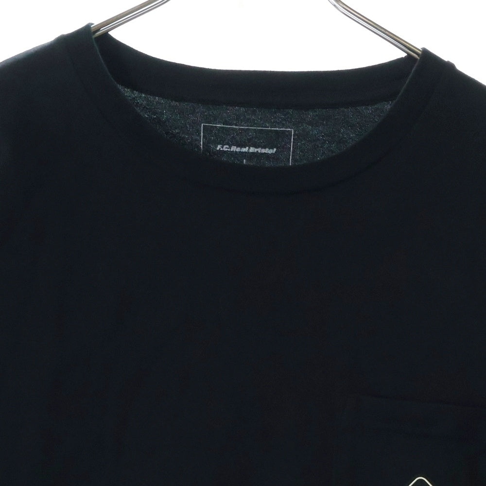F.C.R.B./F.C.Real Bristol/FCRB(エフシーアールビー/エフシーレアルブリストル) 19SS Star Tee バックスターロゴ半袖Tシャツ ブラック FCRB-190066