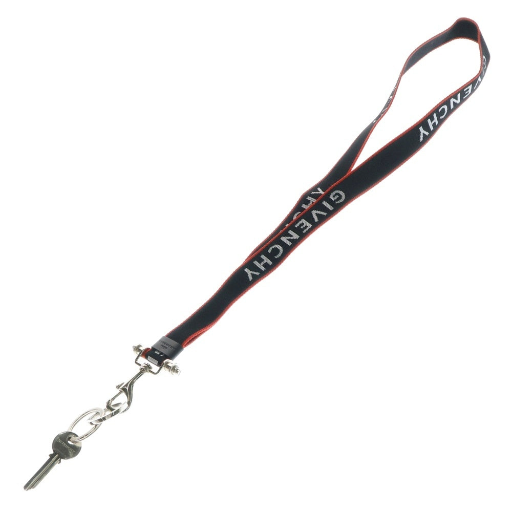 GIVENCHY(ジバンシィ) ネックレス ストラップ キーホルダー ブラック