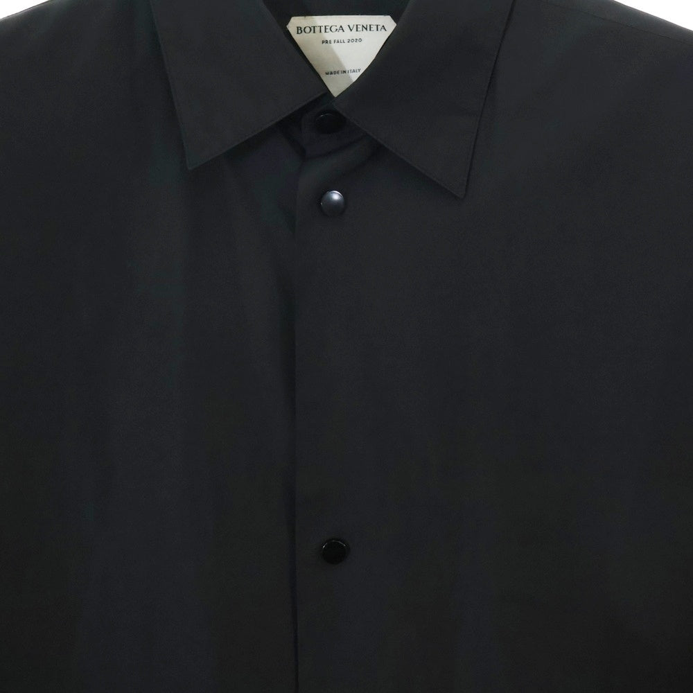 BOTTEGA VENETA(ボッテガヴェネタ) テクニカルオーバーサイズシャツコート 629336 VKT00 ブラック
