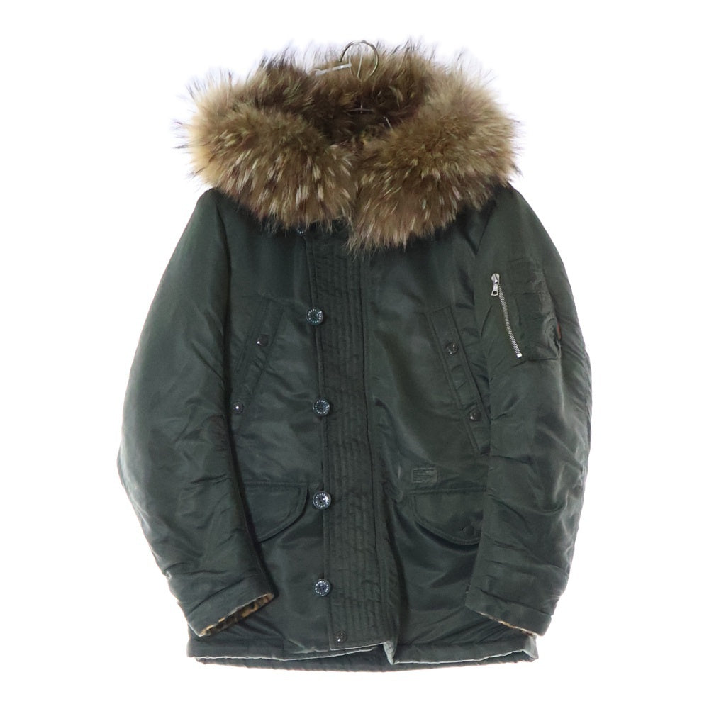 WTAPS(ダブルタップス) 10AW N-3B FIELD NYLON TWILL JACKET ミリタリージャケット 102GWDT-JKM04 カーキ