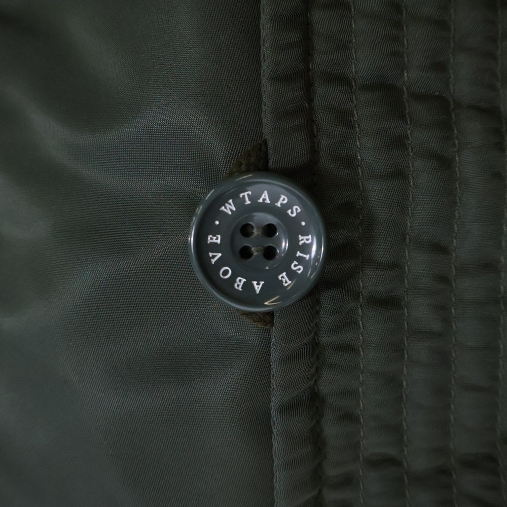 WTAPS(ダブルタップス) 10AW N-3B FIELD NYLON TWILL JACKET ミリタリージャケット 102GWDT-JKM04 カーキ