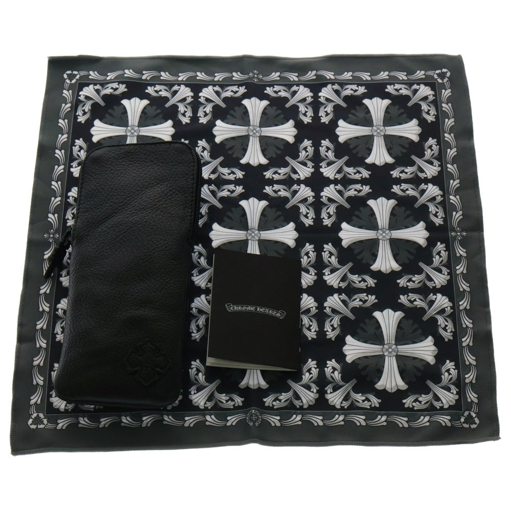 CHROME HEARTS(クロムハーツ) COX UCKER CHクロステンプル ウェリントン サングラス メガネ 眼鏡 ネイビー/シルバー