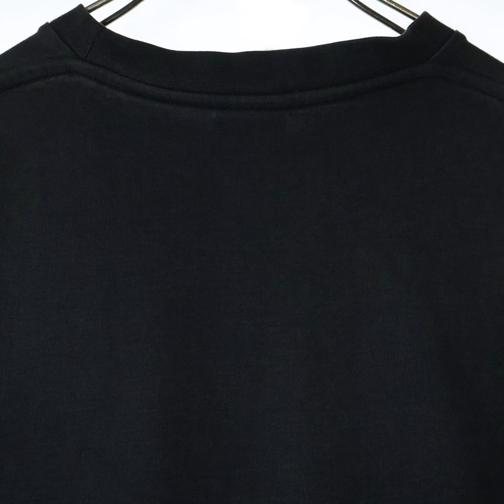 VETEMENTS(ヴェトモン) 17AW OVERSIZED HEAVY METAL PRINT TEE オーバーサイズヘビーメタルスカルプリント半袖Tシャツ ブラック MAH18TR34
