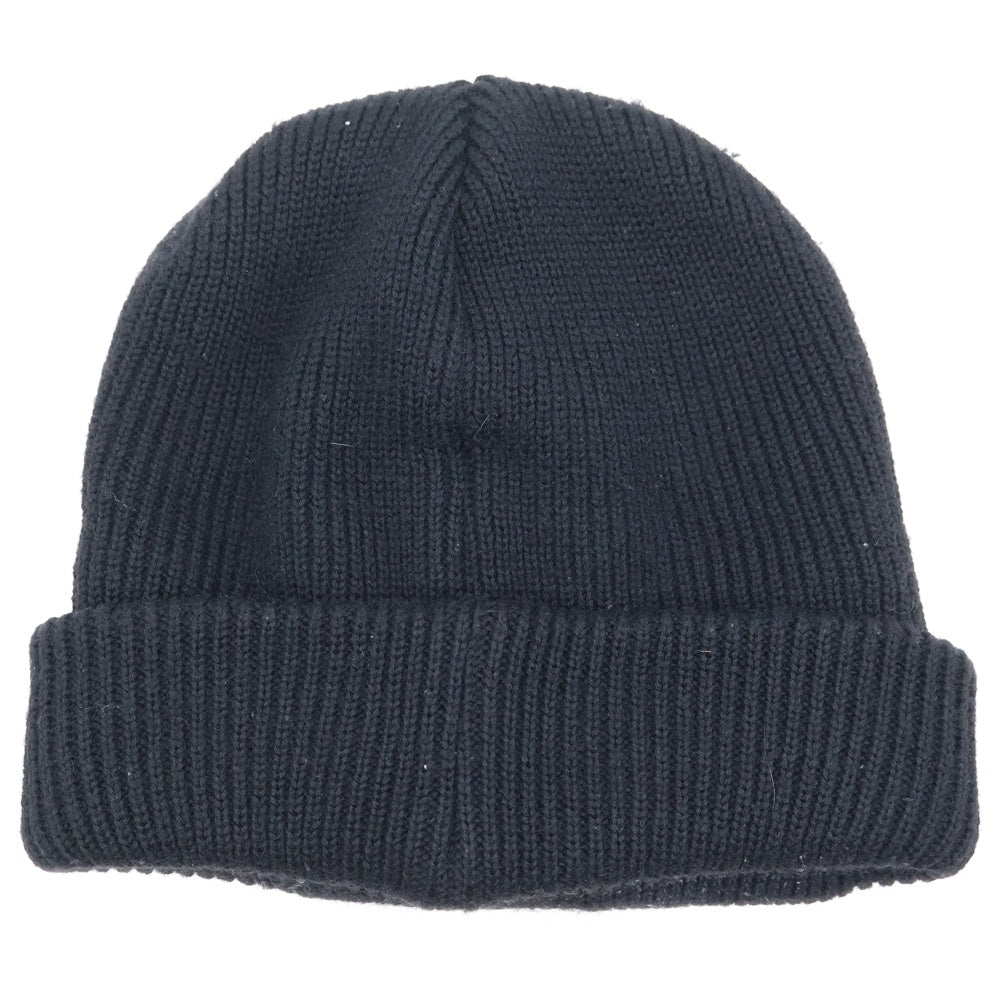 SAINT MICHAEL(セントマイケル) 23AW KNIT CAP SAINT SM-A23-0000-050 ブランドロゴニットキャップ ニット帽 ブラック
