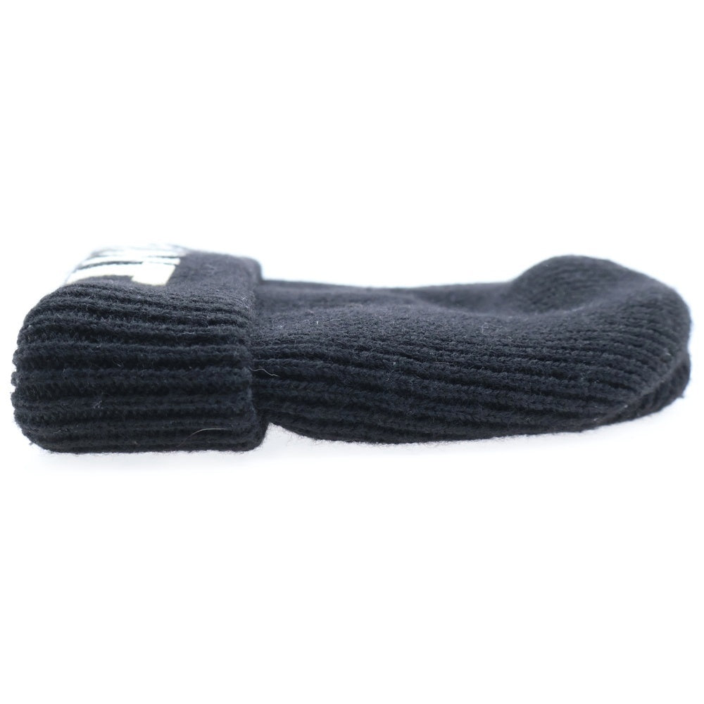 SAINT MICHAEL(セントマイケル) 23AW KNIT CAP SAINT SM-A23-0000-050 ブランドロゴニットキャップ ニット帽 ブラック