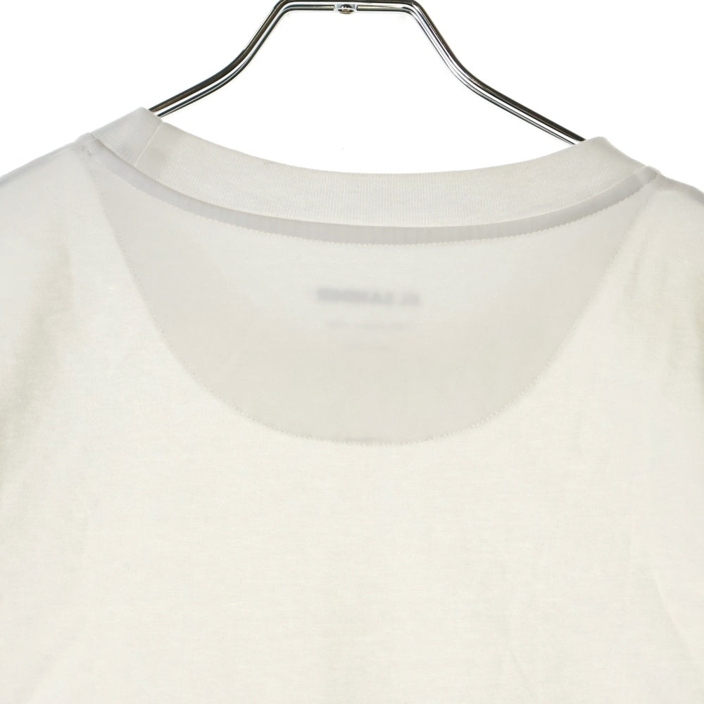 JIL SANDER +(ジルサンダープラス) ロゴパッチ 半袖Tシャツ JPUP706530MP24880892 ホワイト