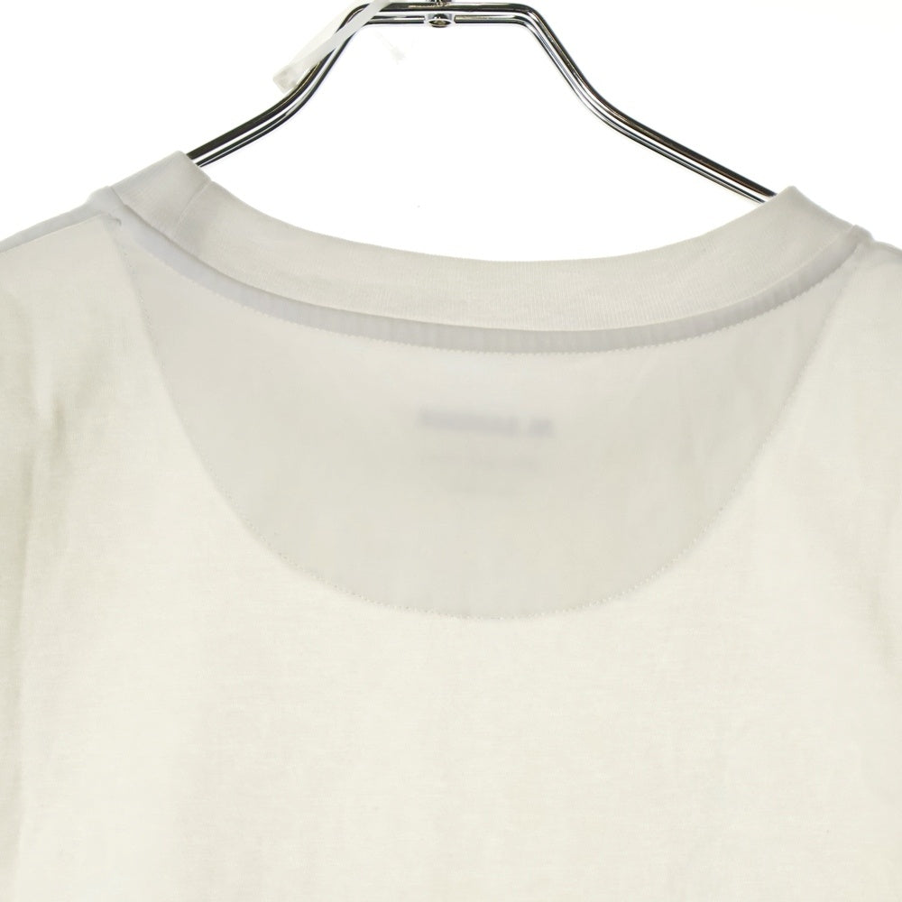 JIL SANDER +(ジルサンダープラス) ロゴパッチ 半袖Tシャツ JPUP706530MP24880892 ホワイト